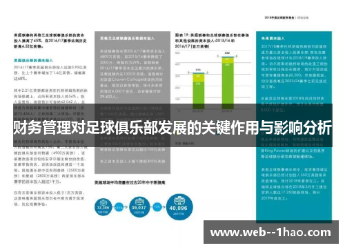财务管理对足球俱乐部发展的关键作用与影响分析 财务管理对足球俱乐部发展的关键作用与影响分析